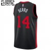 Dres Miami Heat Tyler Herro 14 Nike 2023-24 City Edition Crno Swingman - Dječji